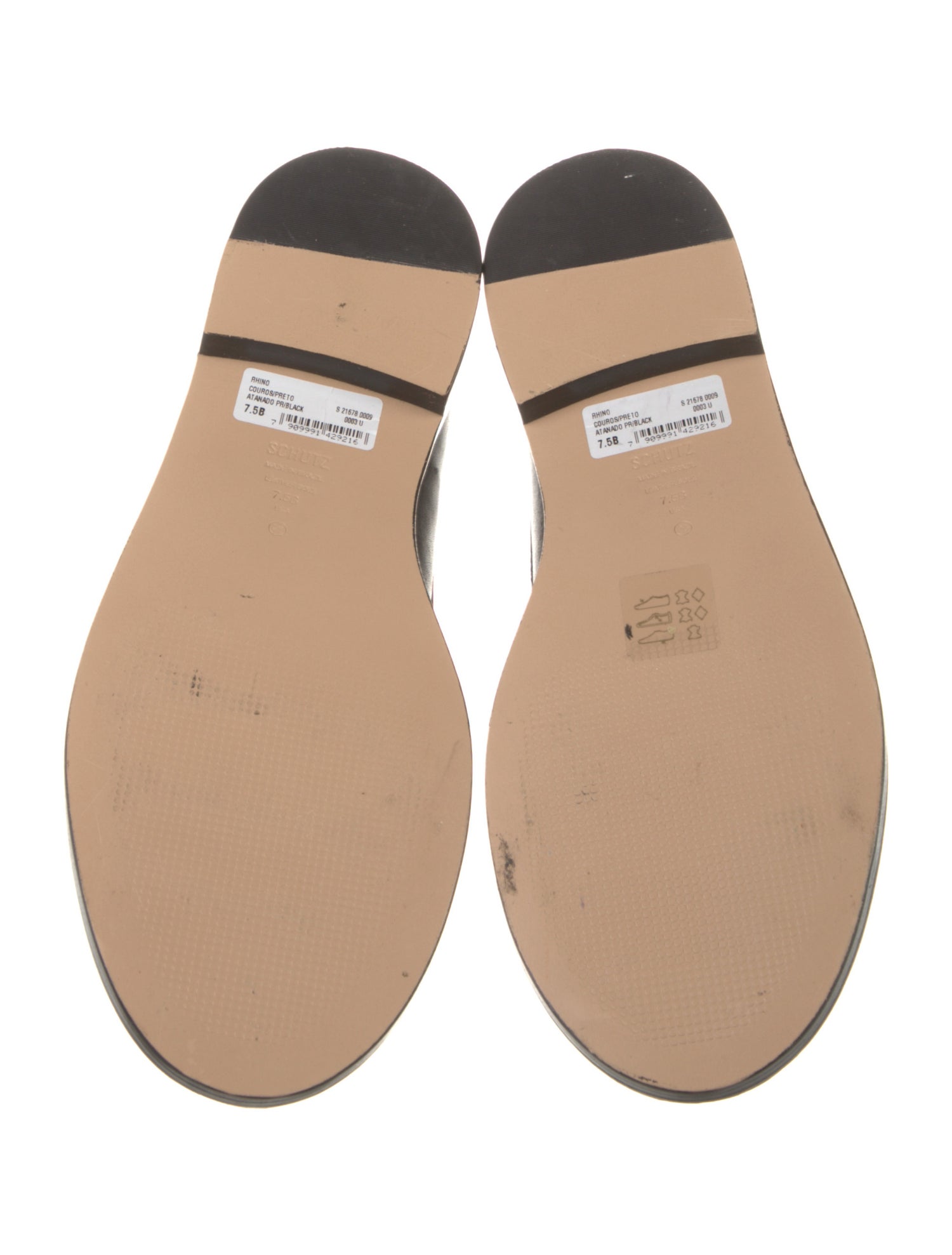 Schutz Leather Loafers